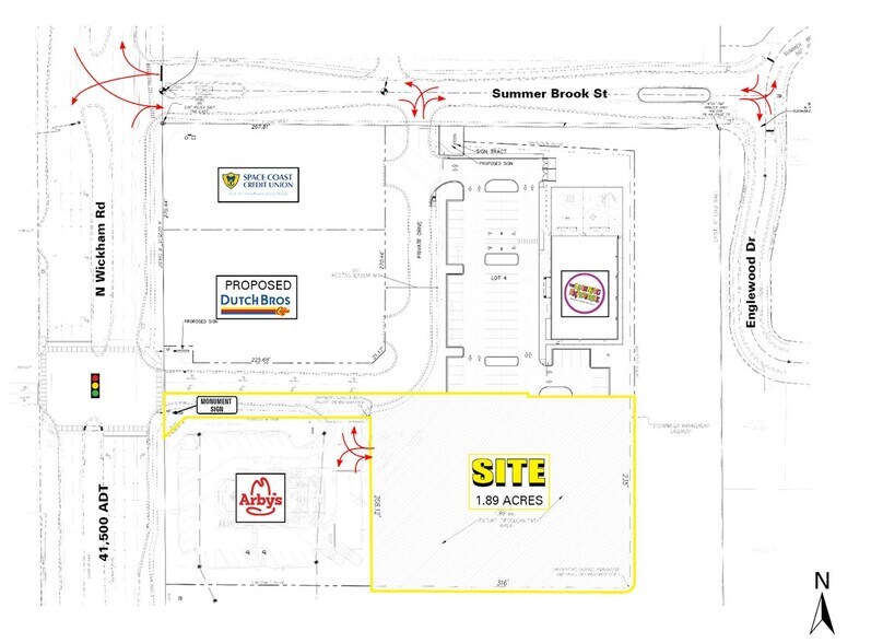 More Photos Of 4725 N Wickham Rd, Melbourne Land For Lease