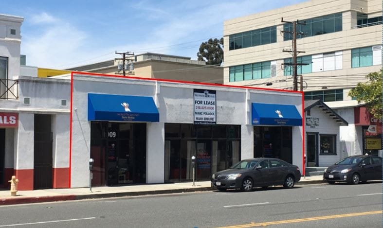 More Photos Of 1909 Santa Monica Blvd, Santa Monica Storefront For Lease