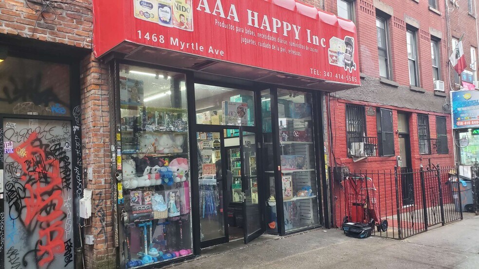 More Photos Of 1468 Myrtle Ave, Brooklyn Storefront Retail Residential For Lease