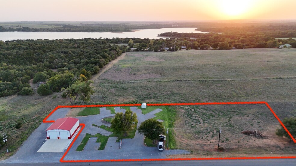 Primary Photo Of 1420 Crow Roost Road, Fort Cobb Land For Sale