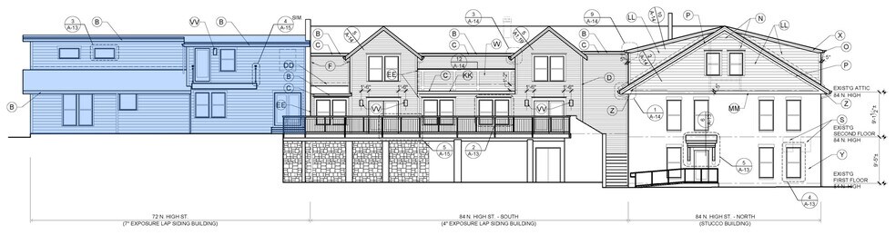 More Photos Of 72 N High St, Dublin Storefront Retail Office For Lease