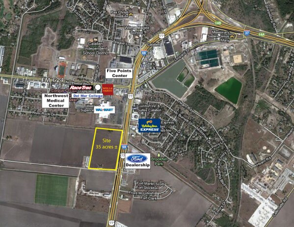 Primary Photo Of Highway 77 @ County Road 52, Corpus Christi Land For Sale