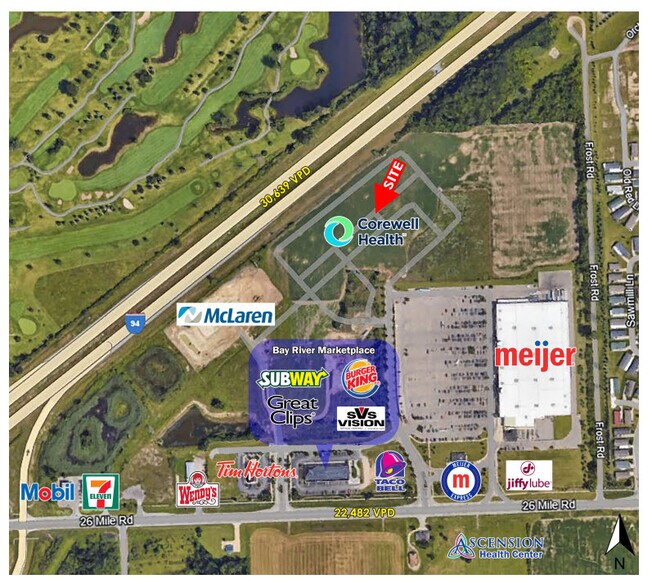 More Photos Of 36555 26 Mile Rd, Lenox Township Medical For Lease