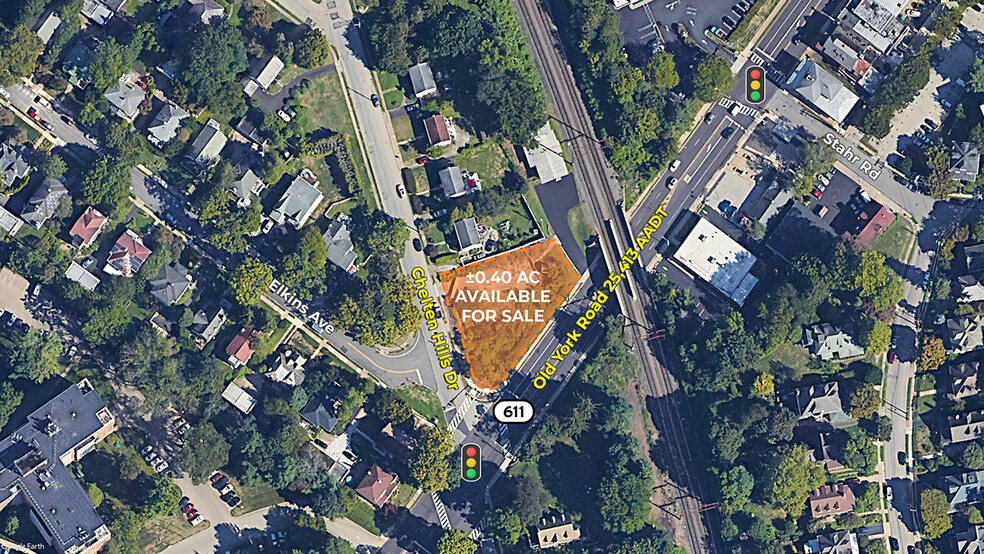 Primary Photo Of 8000 Old York Rd, Elkins Park Land For Sale