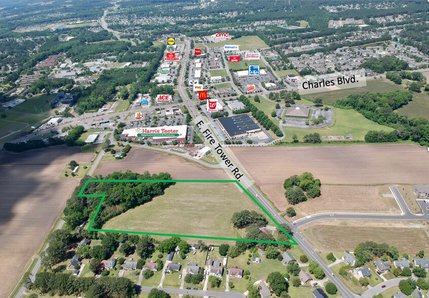 More Photos Of 2340 Fire Tower rd, Greenville Land For Sale