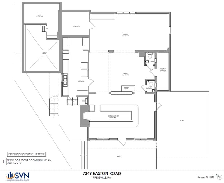 More Photos Of 7349 Easton Rd, Pipersville Storefront Retail Residential For Sale