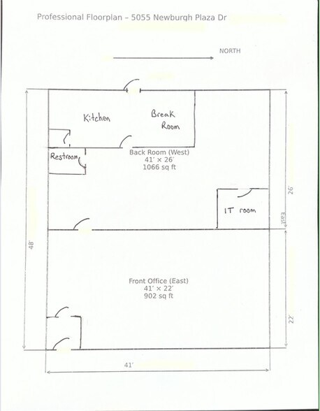 More Photos Of 5055 S Plaza Dr, Newburgh Office For Lease