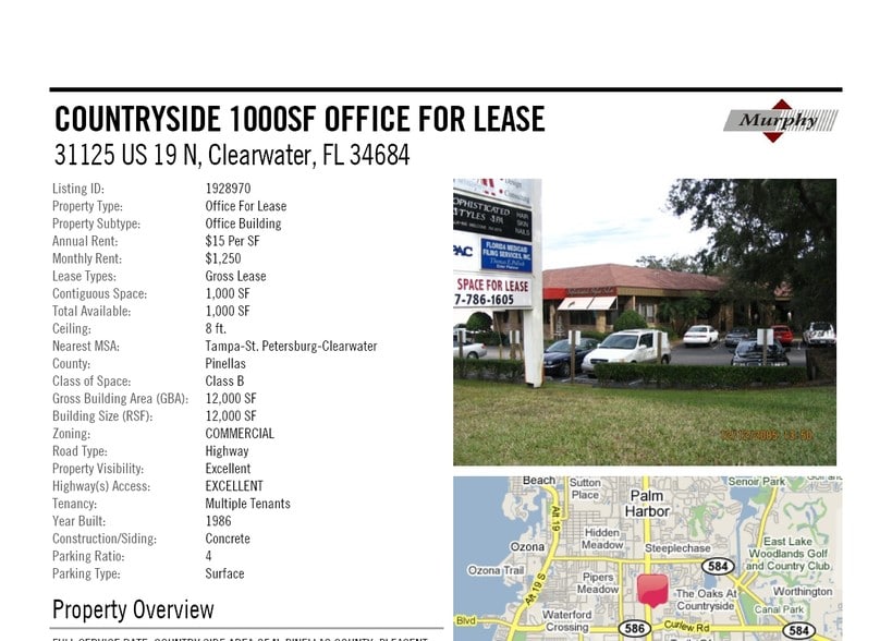 More Photos Of 31111-31125 US Highway 19 N, Palm Harbor Office For Lease