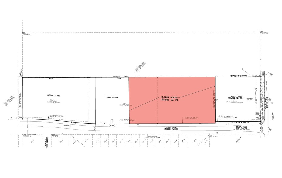 More Photos Of 0 Theis Lane, Tomball Land For Sale