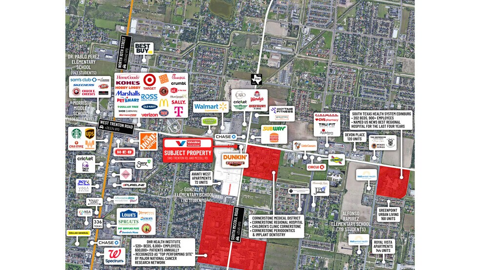 More Photos Of W Trenton Rd & S McColl rd, Edinburg Auto Repair For Sale