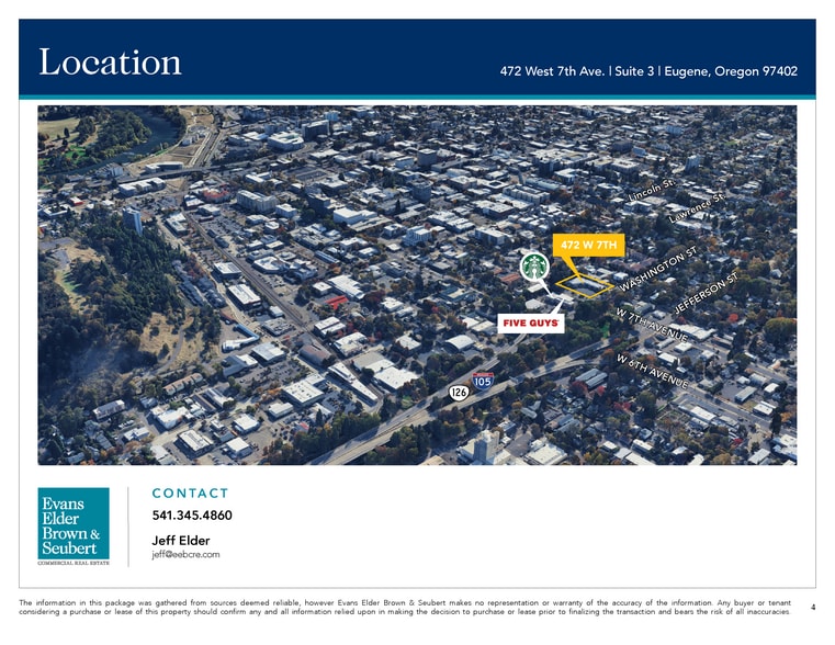 More Photos Of 472 W 7th Ave, Eugene Unknown For Lease