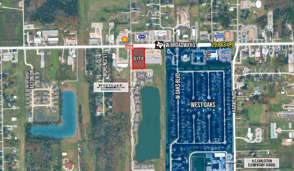 Primary Photo Of 6518 Broadway St, Pearland Land For Sale