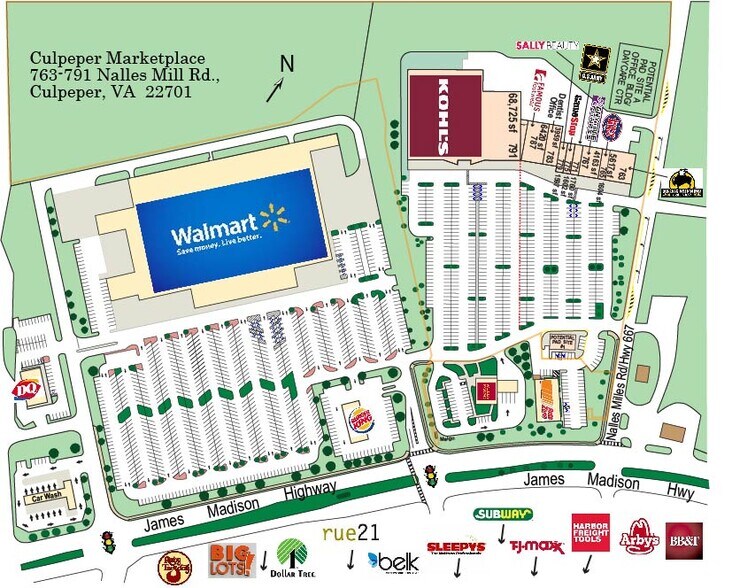 More Photos Of 763-791 Nalles Mill Rd, Culpeper General Retail For Sale