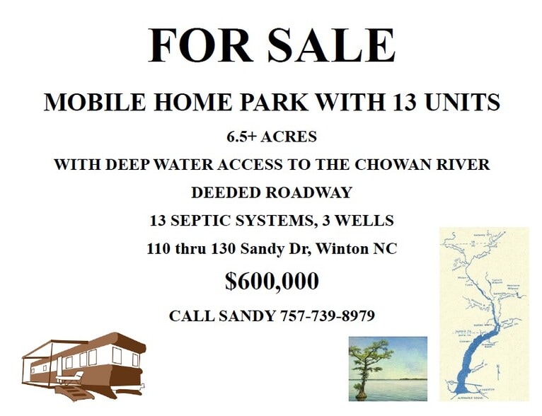 Primary Photo Of 113 Sandy Dr, Winton Manufactured Housing Mobile Home Park For Sale