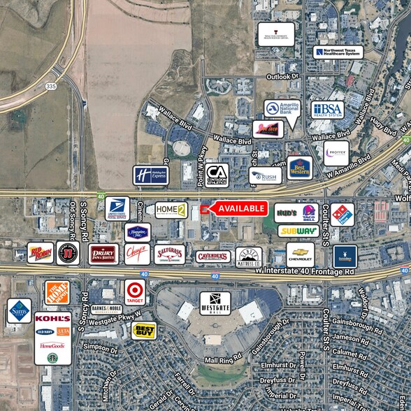 More Photos Of 22 Care Circle, Amarillo Medical For Lease