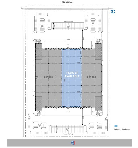 More Photos Of 1396 N 2200 W, Salt Lake City Distribution For Lease