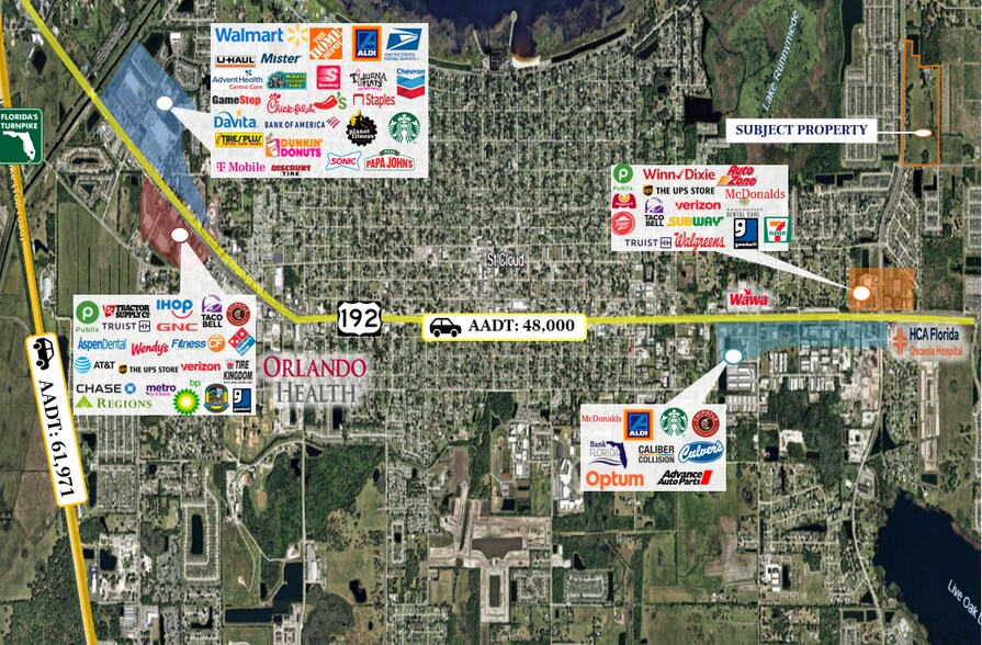 More Photos Of 1651 S Narcoossee Rd, Saint Cloud Land For Sale