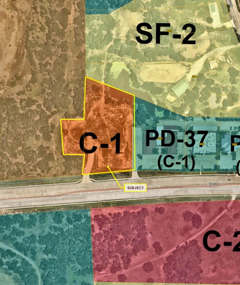 More Photos Of FM 2181 & Parkridge Dr, Corinth Land For Sale