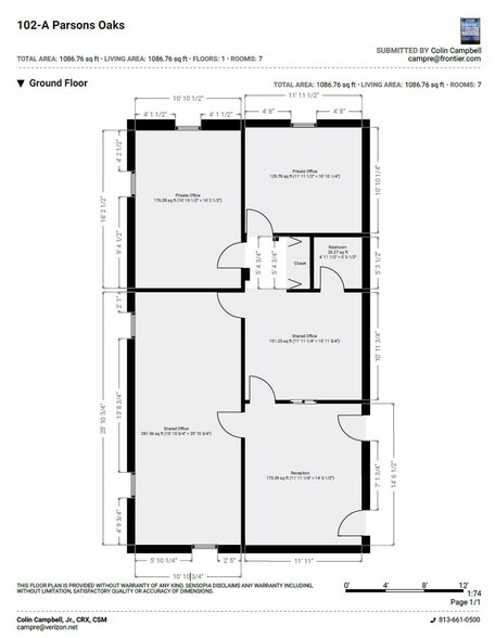 More Photos Of 401 N Parsons, Brandon Office For Sale