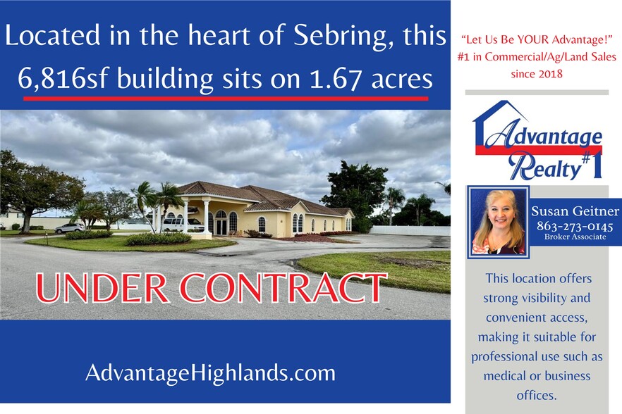 Primary Photo Of 2605 Bayview St, Sebring General Retail For Sale
