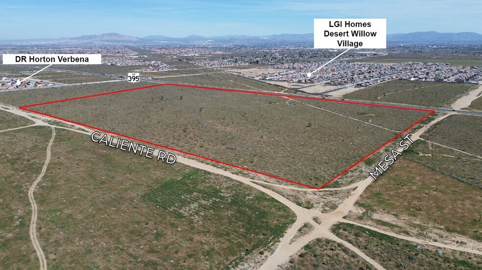 More Photos Of CA- 395 @ Mesa St., Victorville Land For Sale