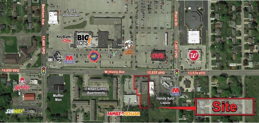 More Photos Of 115 W Hively Ave, Elkhart Freestanding For Lease