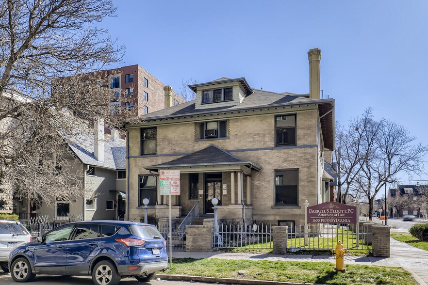 Primary Photo Of 1600 Pennsylvania St, Denver Office Residential For Sale