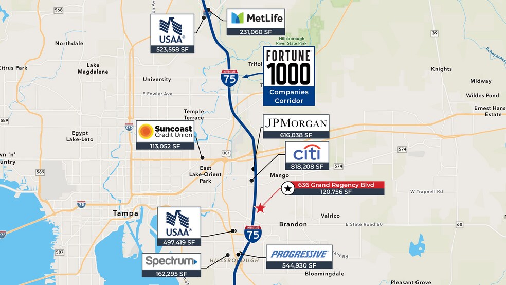 More Photos Of 636 Grand Regency Blvd, Brandon Office For Sale