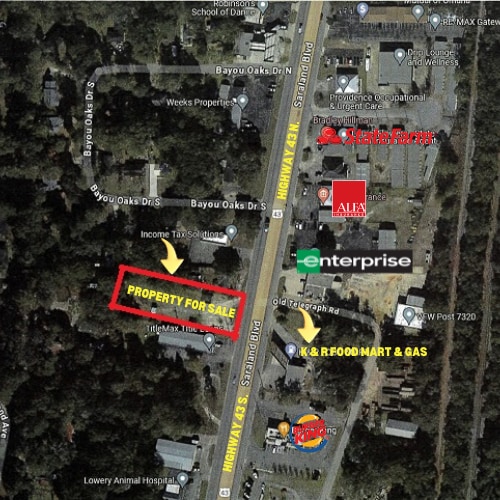 Primary Photo Of 319 Saraland Blvd N, Saraland Freestanding For Sale