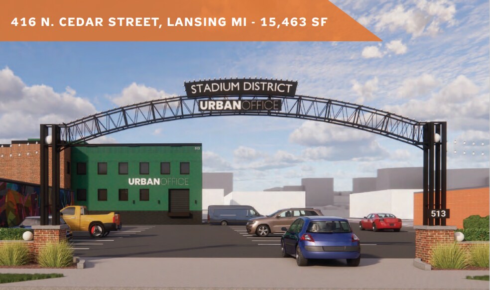 Primary Photo Of 416 N Cedar St, Lansing Loft Creative Space For Lease