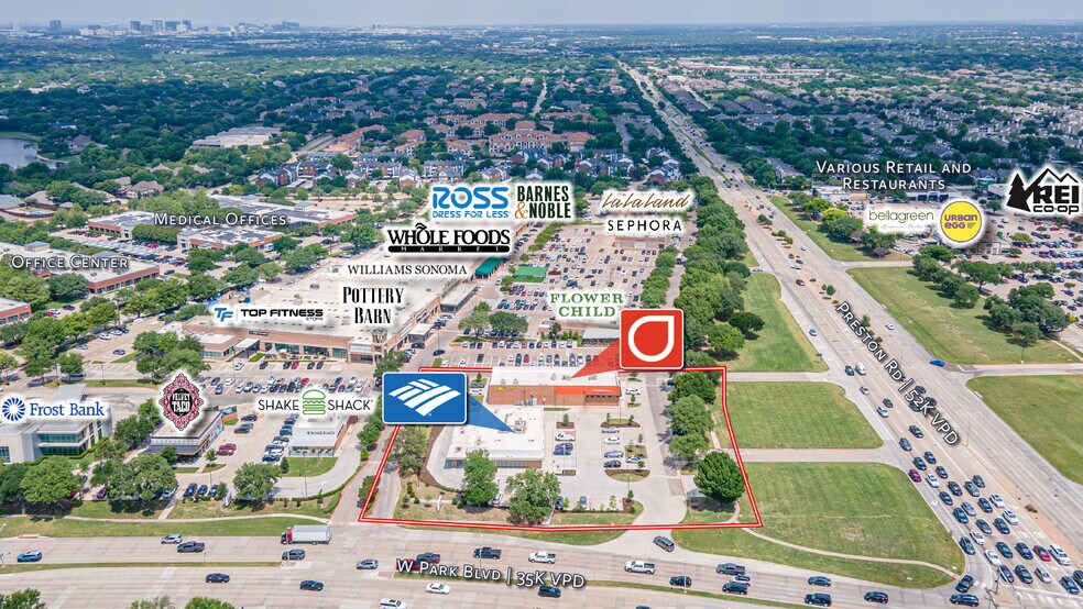 More Photos Of 2065 Preston Rd, Plano Freestanding For Sale