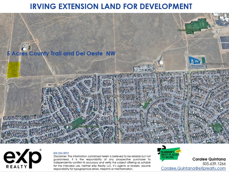 Primary Photo Of Del Oeste Blvd NW, Albuquerque Land For Sale