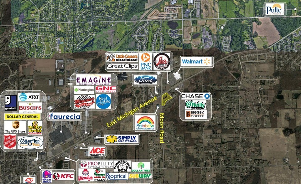 More Photos Of 7019 E Michigan Ave, Saline Freestanding For Lease