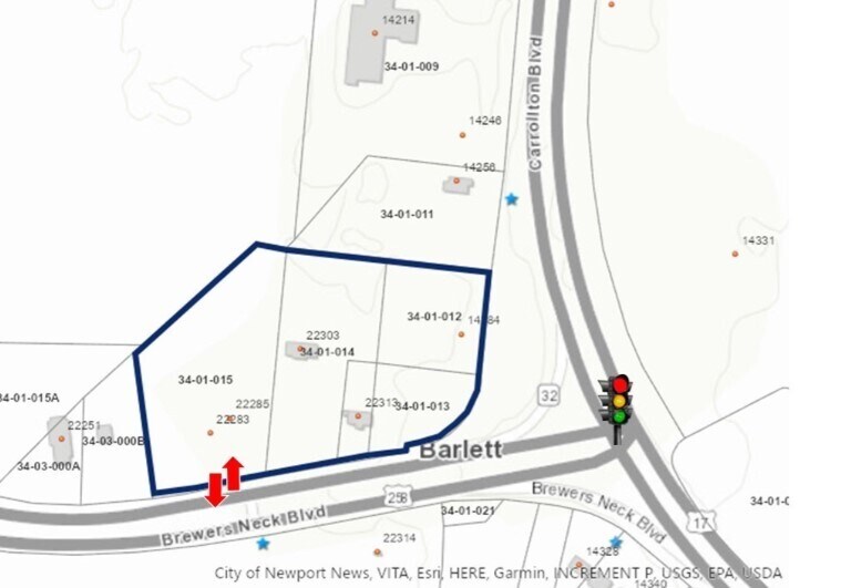 More Photos Of 22313 Brewers Neck Blvd, Carrollton Land For Sale