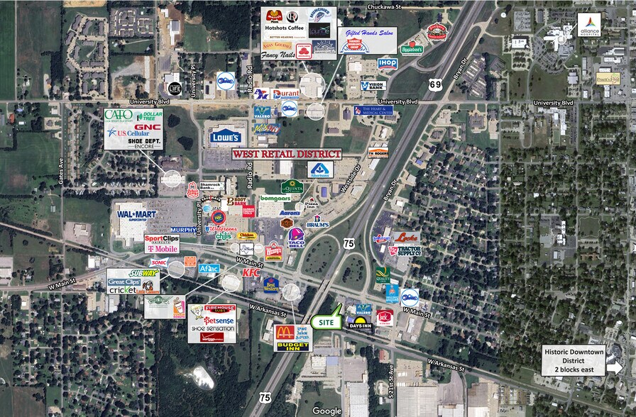 More Photos Of 2131 W Main St, Durant Restaurant For Lease