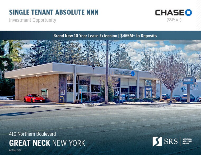 Primary Photo Of 410 Northern Blvd, Great Neck Bank For Sale