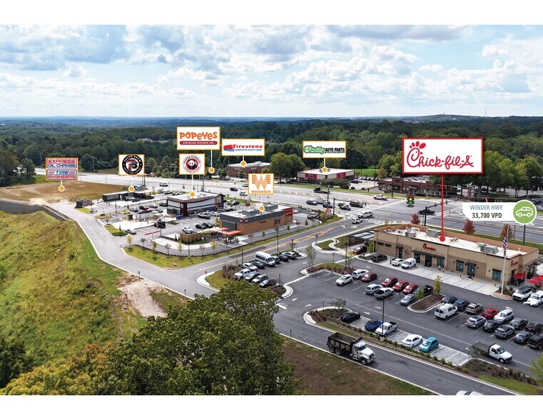 More Photos Of 3437 Winder Hwy, Flowery Branch Fast Food For Sale