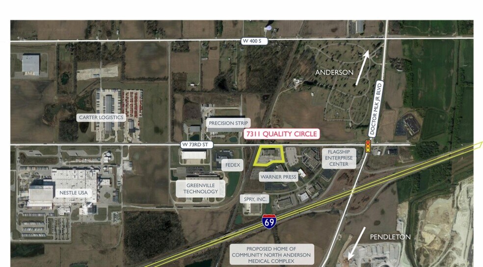 More Photos Of 7303-7315 Quality Cir, Anderson Office For Lease