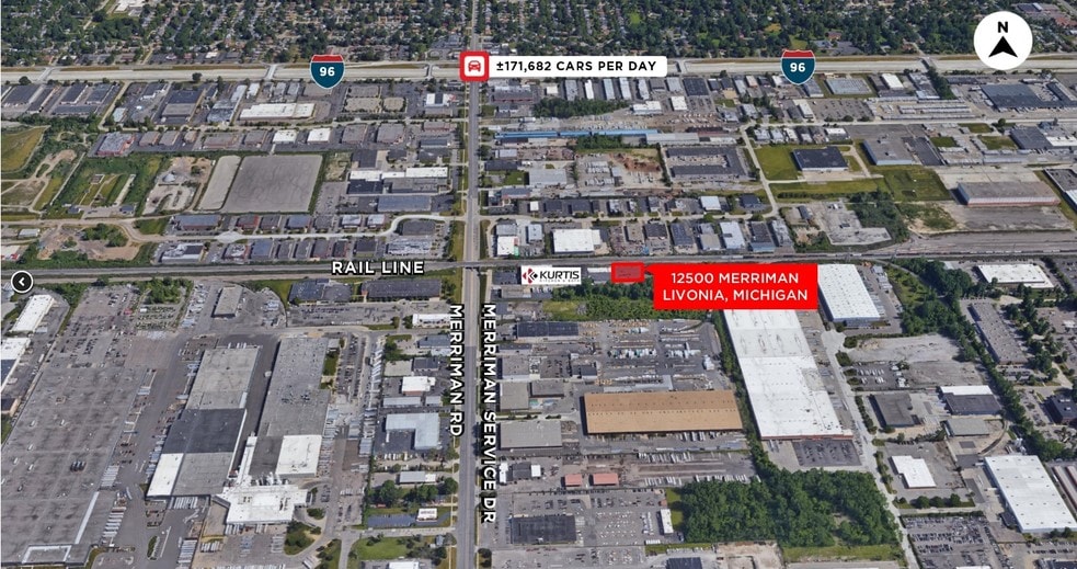 More Photos Of 12500 Merriman Rd, Livonia Manufacturing For Lease