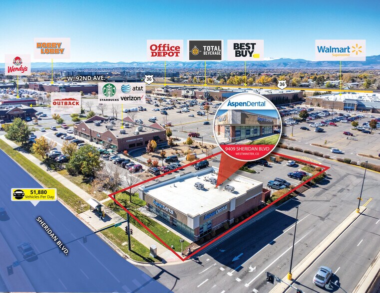 More Photos Of 9409 Sheridan Blvd, Westminster Freestanding For Sale