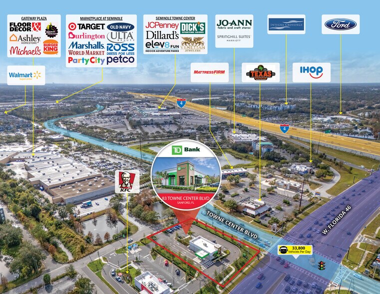 More Photos Of 83 Towne Center Blvd, Sanford Freestanding For Sale