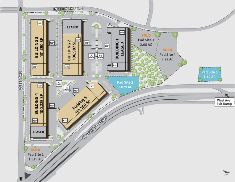 More Photos Of West Avenue and Wurzbach Parkway, San Antonio Unknown For Lease