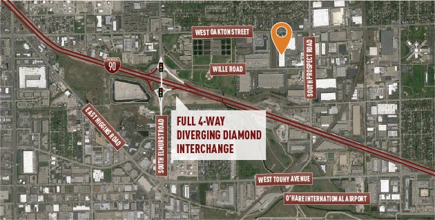 More Photos Of 201 W Oakton St, Des Plaines Distribution For Lease