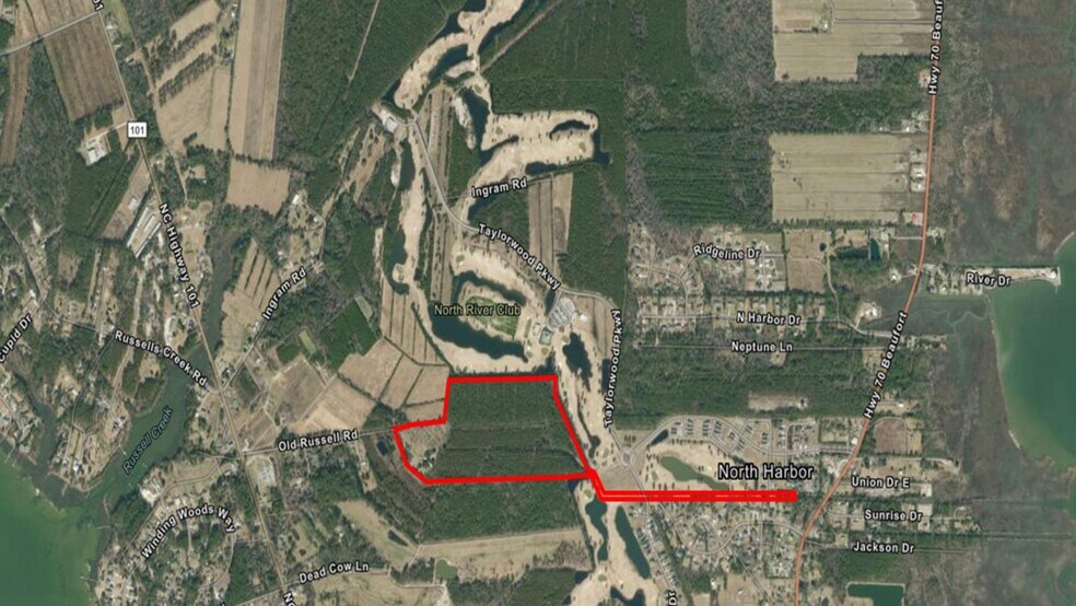 More Photos Of 2641 HWY 70 US-70 Hwy, Beaufort Land For Sale