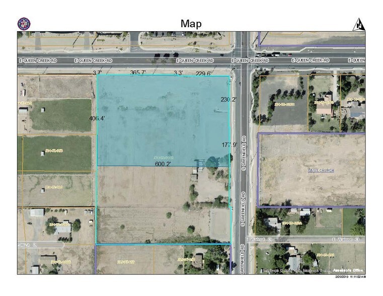 More Photos Of Greenfield Rd & Queen Creek Rd, Gilbert Land For Lease