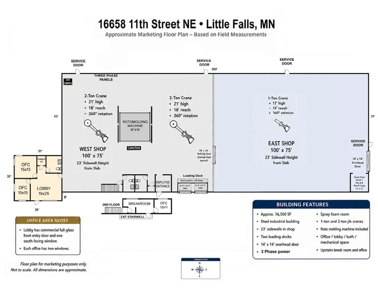 More Photos Of 16658 11th St NE, Little Falls Warehouse For Sale