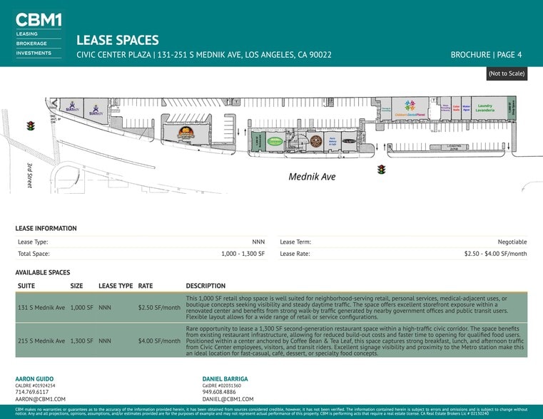 More Photos Of 131-251 S Mednik Ave, Los Angeles Unknown For Lease