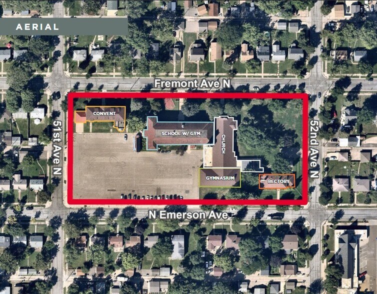 More Photos Of 5140 Fremont Ave N, Brooklyn Center Religious Facility For Sale