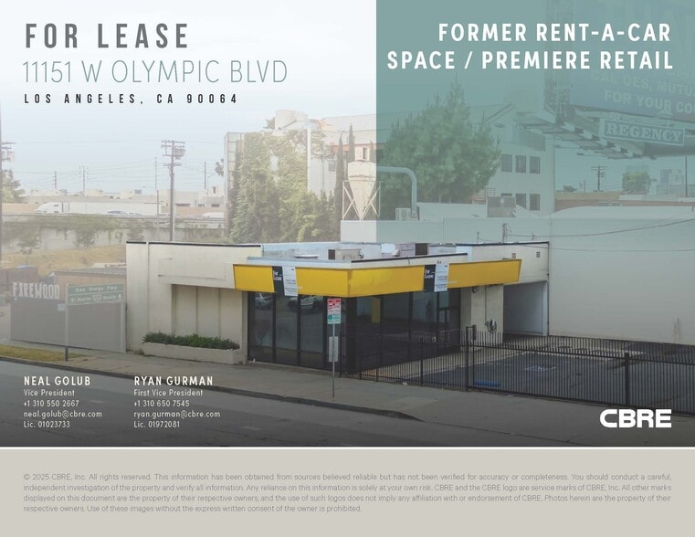 More Photos Of 11151 W Olympic Blvd, Los Angeles Freestanding For Lease