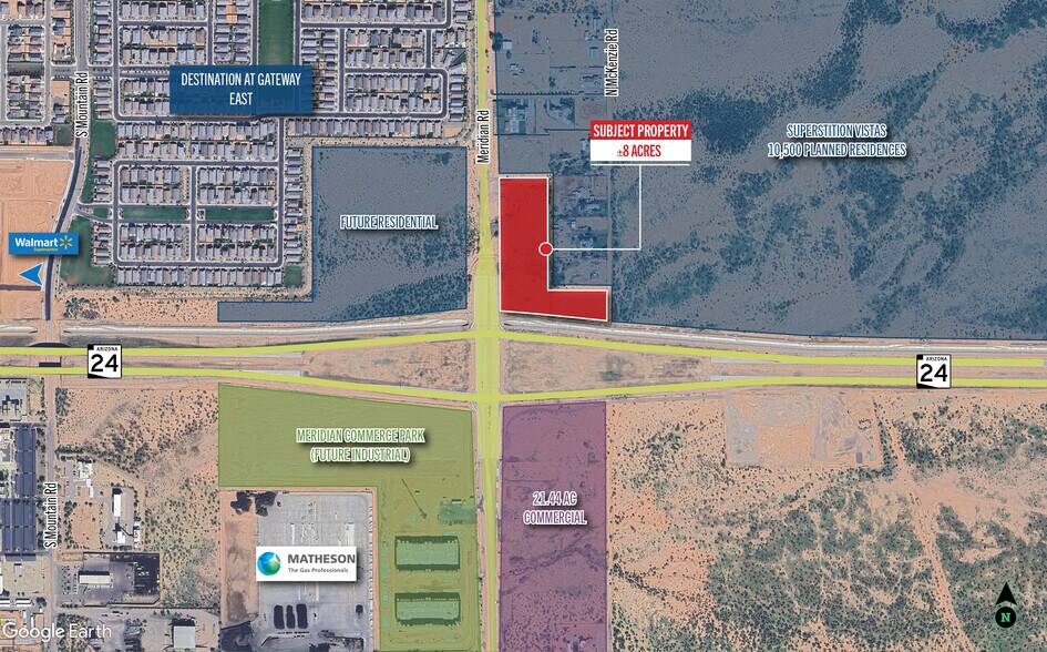 More Photos Of NEC Meridian Rd & SR 24, Mesa Land For Sale